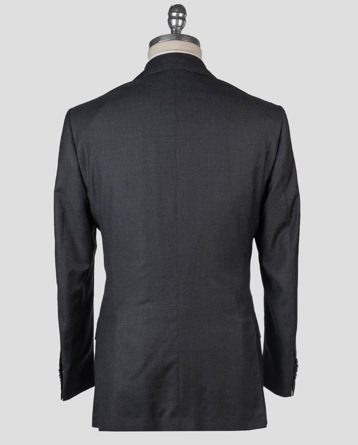 Kiton Gray Virgin Wool 140's Suit Drop 7R — view 6