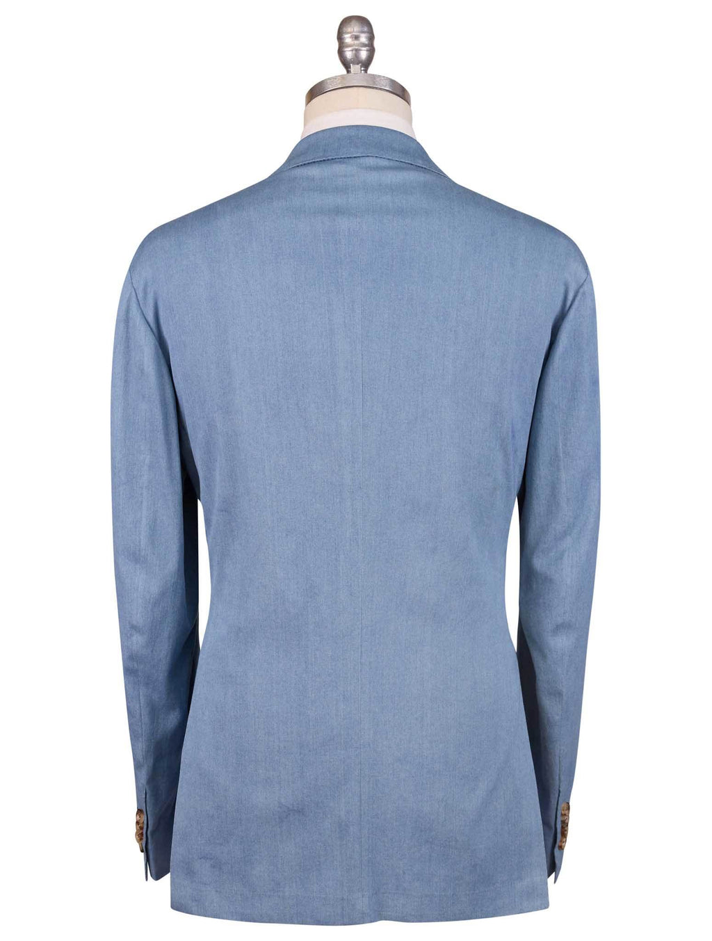 Kiton Light Blue Cotton Ea Short Pants Suit - view 6