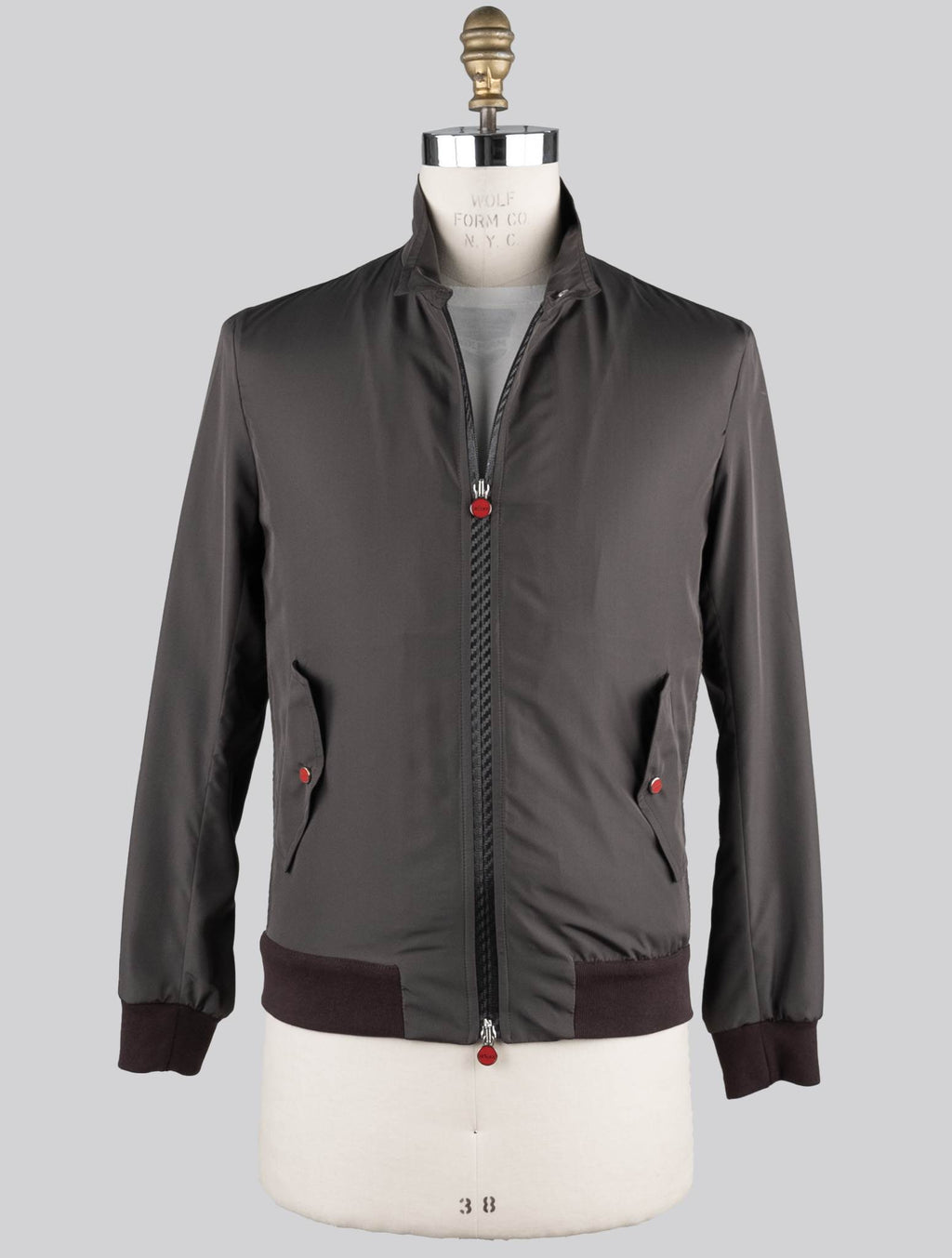 Kiton Brown Pl Coat