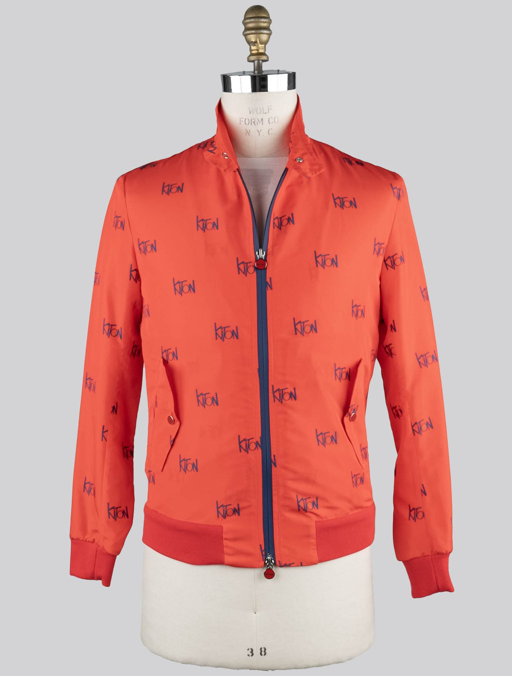 Kiton Red Blue Pl Coat - view 5