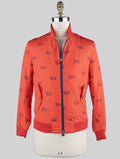 Kiton Red Blue Pl Coat