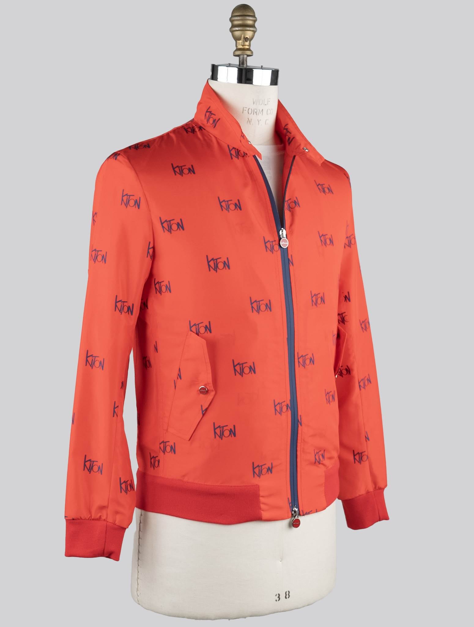 Kiton Red Blue Pl Coat - view 2