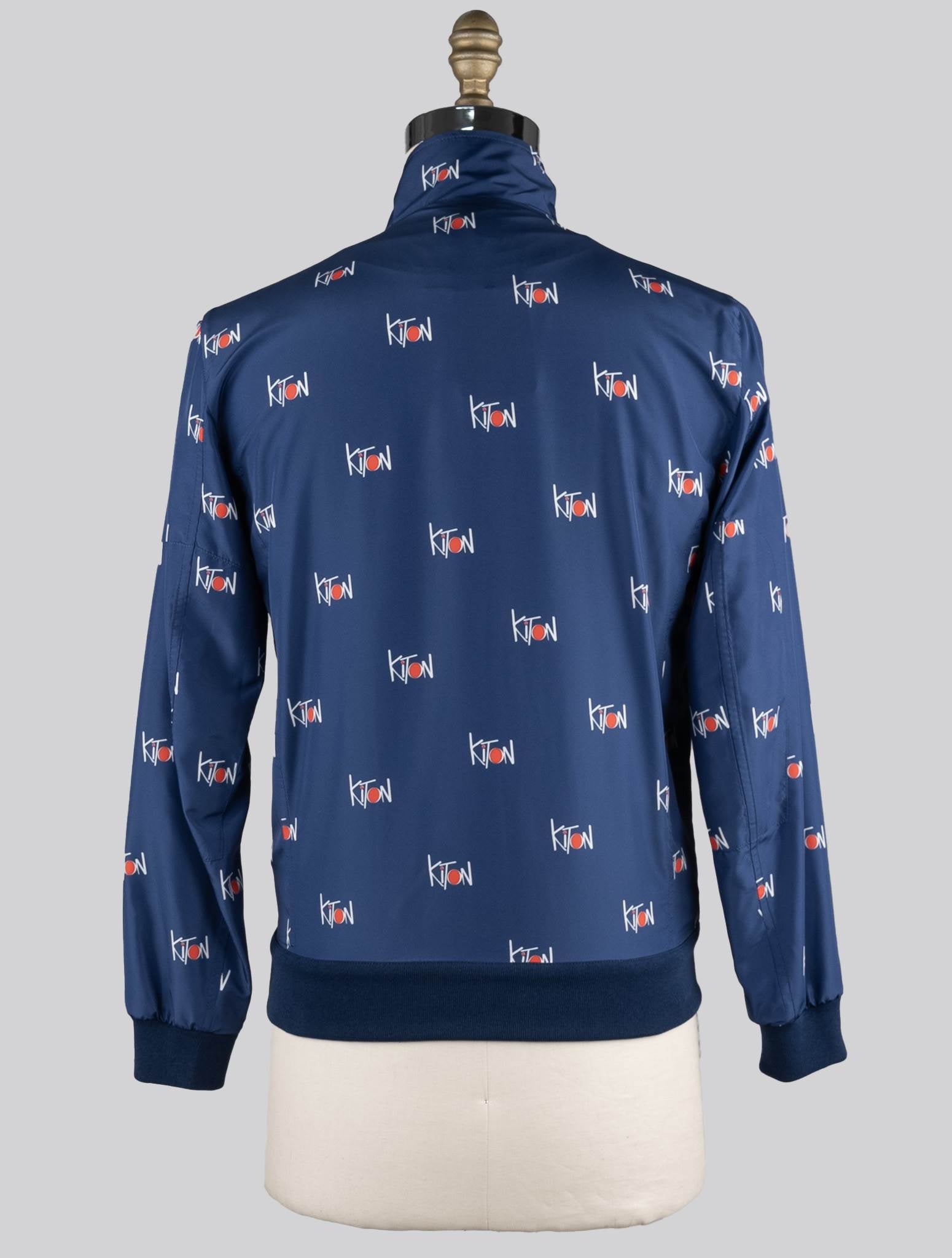 Kiton Blue Pl Coat Blue - view 3