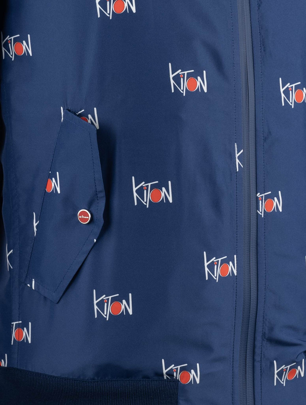Kiton Blue Pl Coat Blue - view 4
