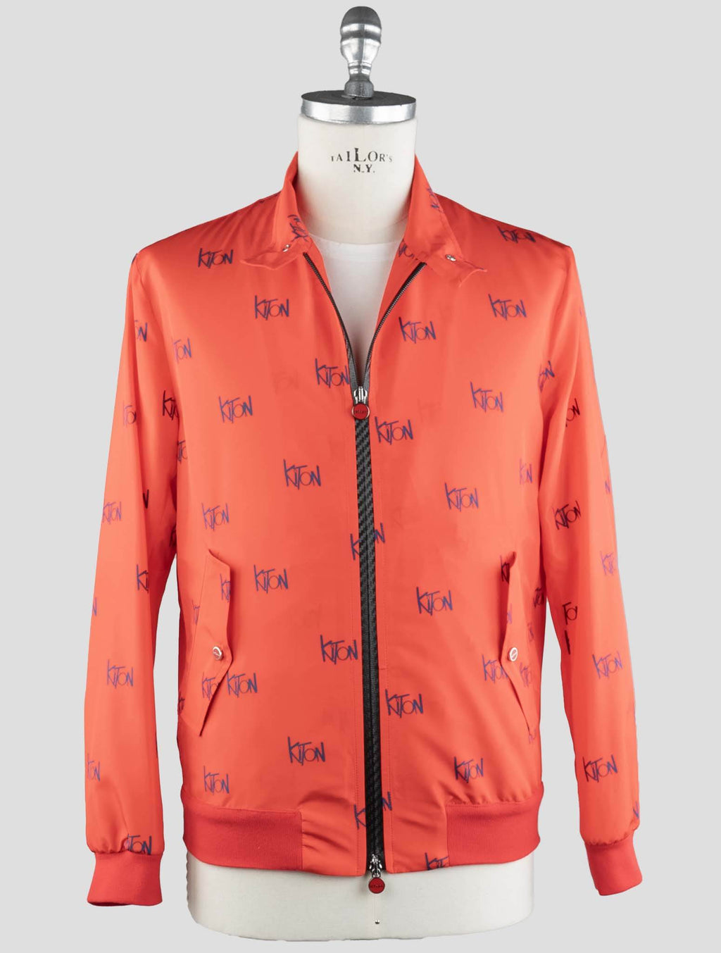 Kiton Orange Pl Coat