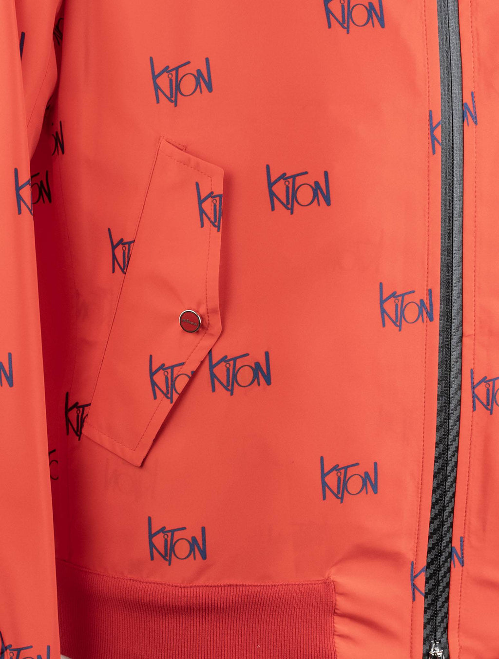 Kiton Orange Pl Coat - view 6