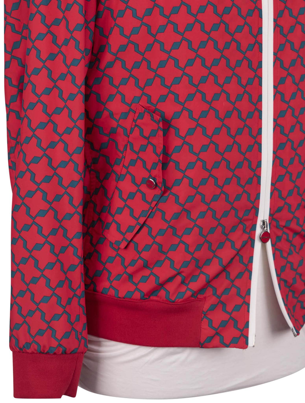 Kiton Red Green Pl Coat - view 2