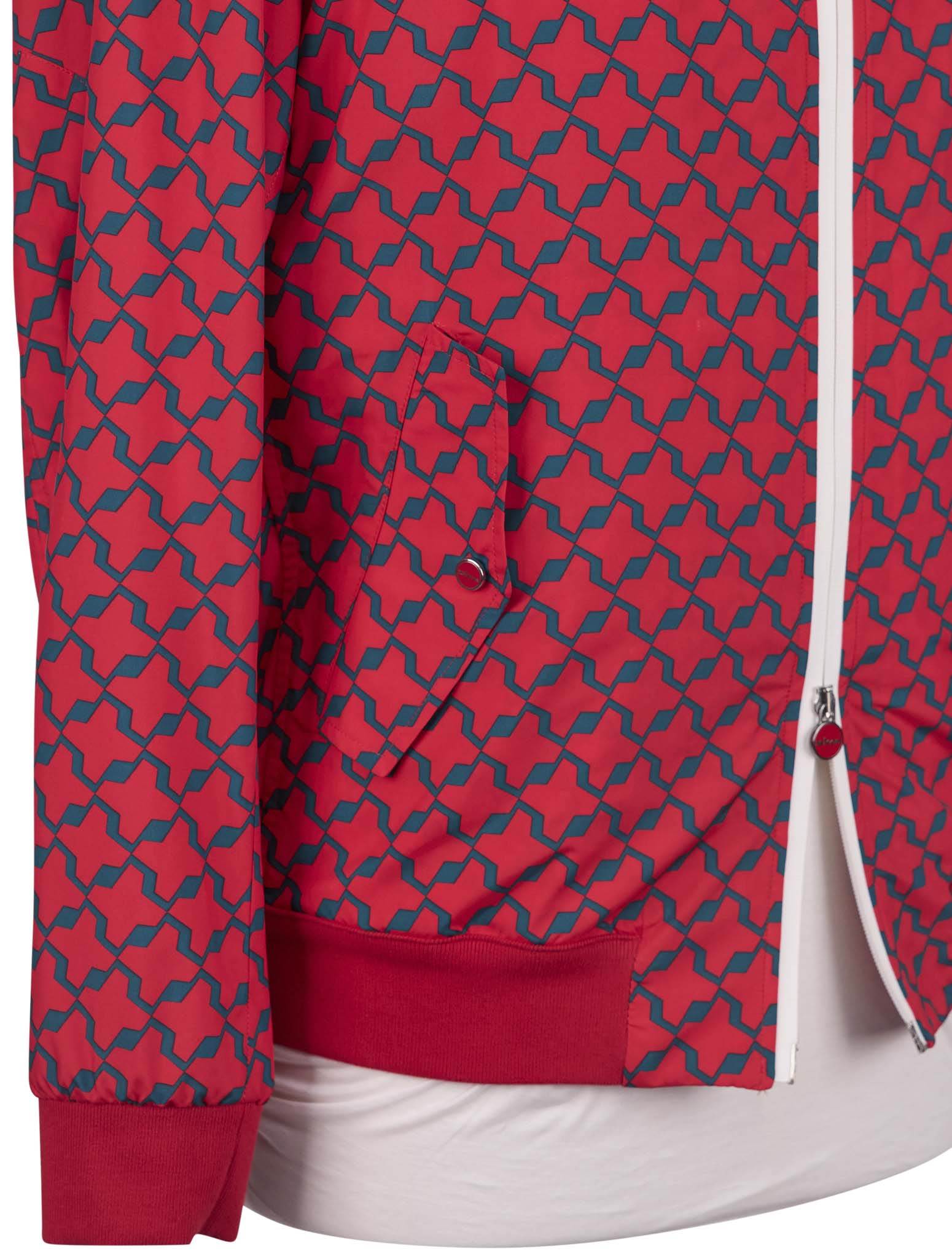 Kiton Red Green Pl Coat - view 2