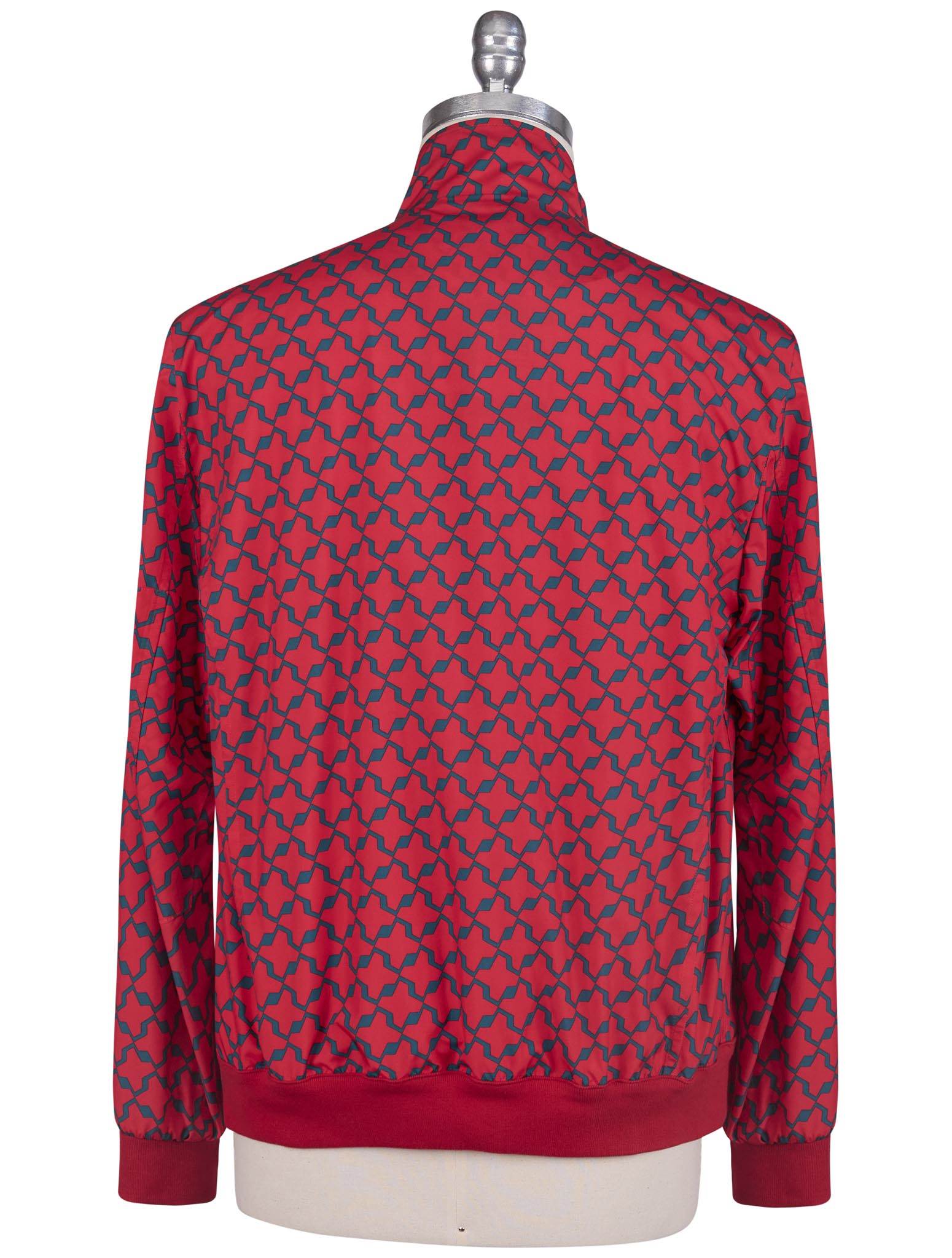 Kiton Red Green Pl Coat - view 6