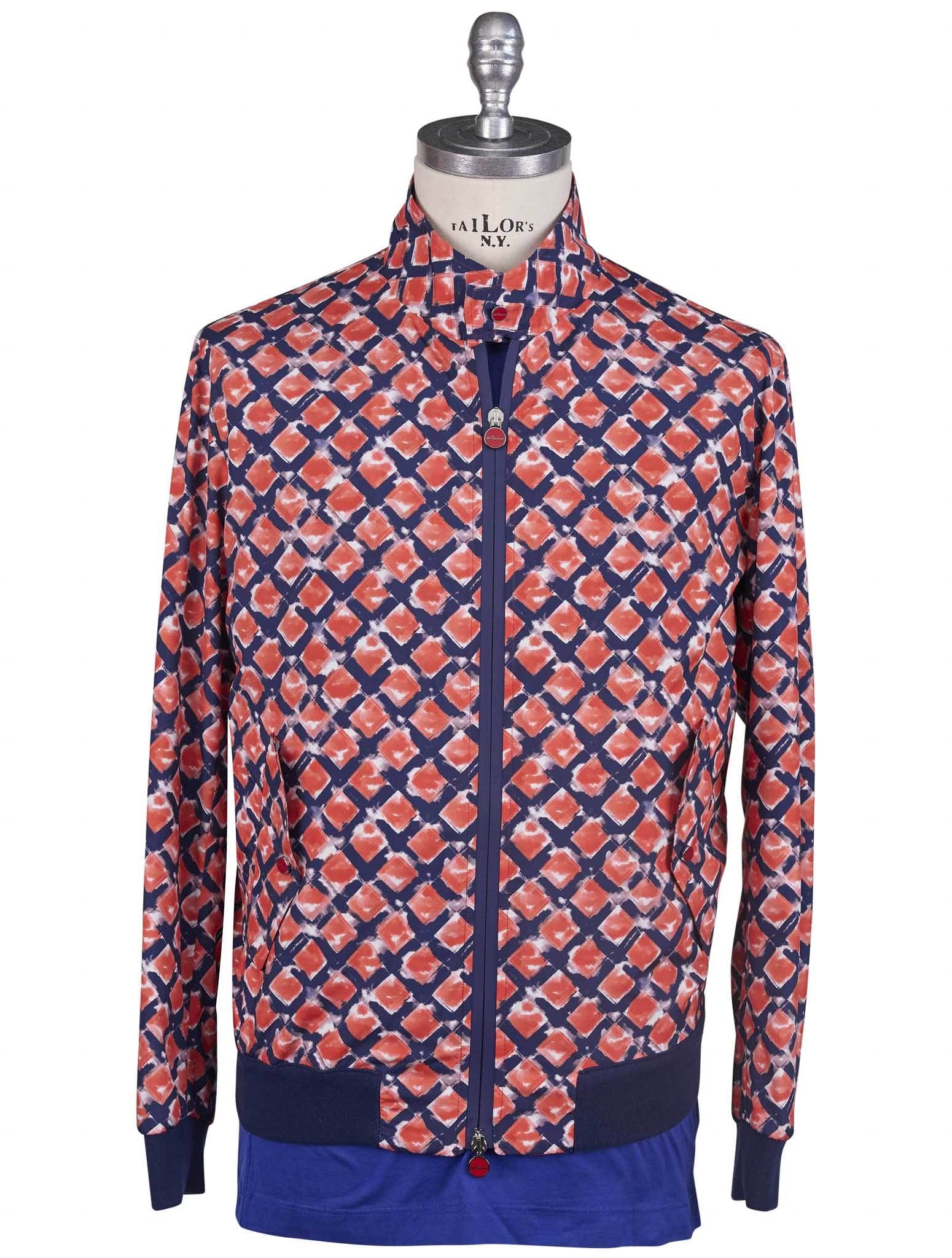 Kiton Multicolor Pl Coat Multicolor