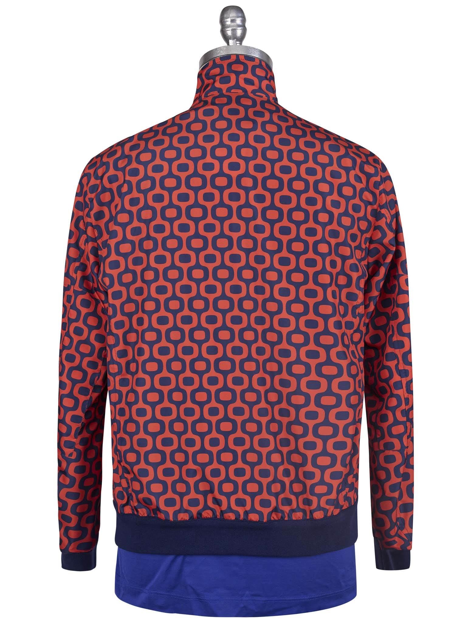 Kiton Blue Red Pl Coat - view 4