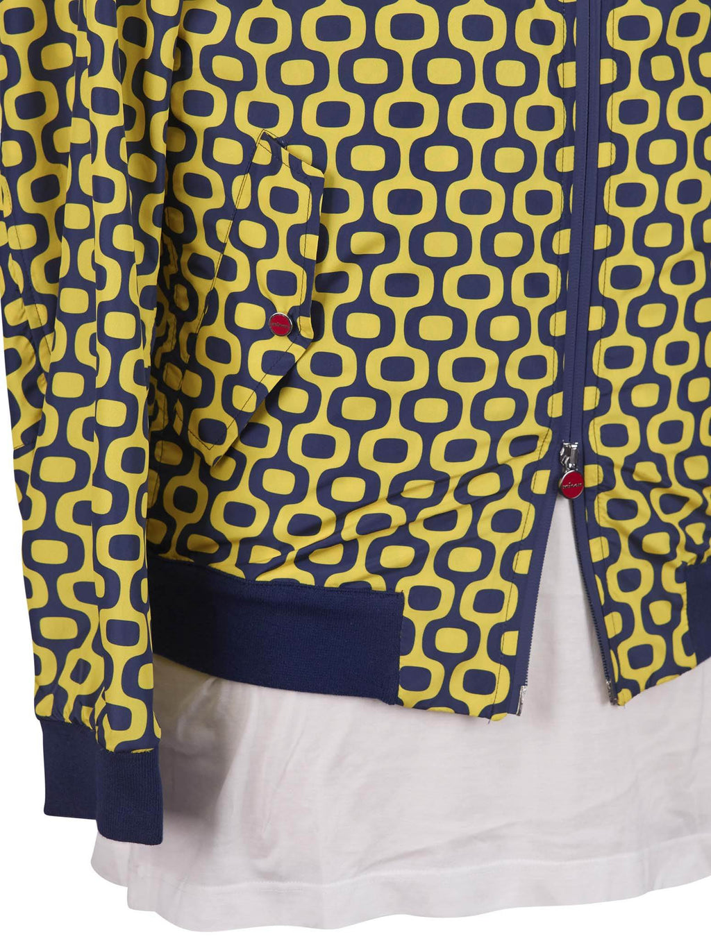 Kiton Blue Yellow Pl Coat - view 6
