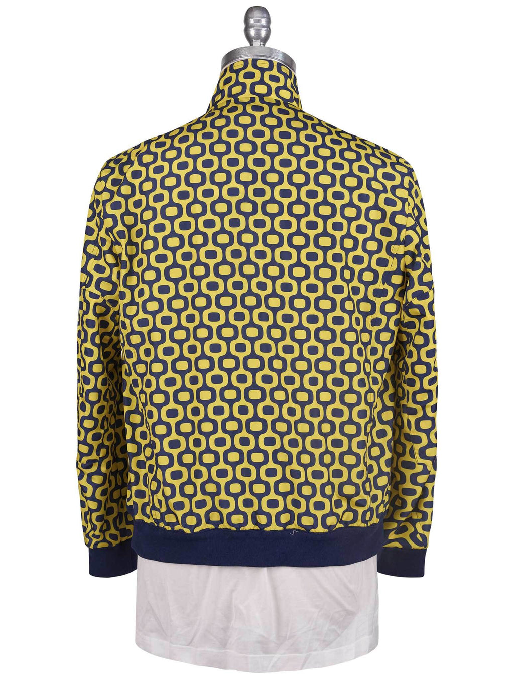 Kiton Blue Yellow Pl Coat - view 4