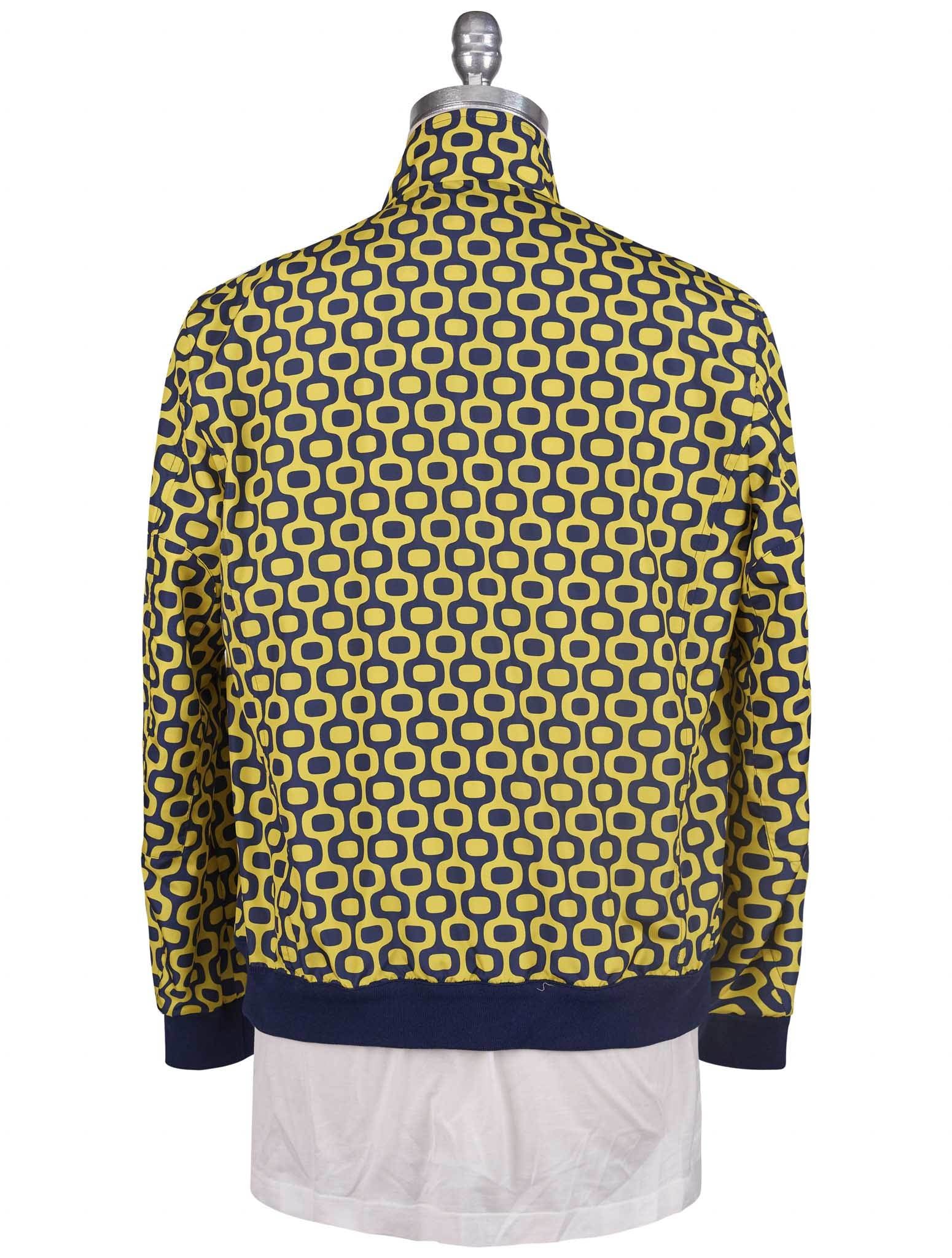 Kiton Blue Yellow Pl Coat - view 4