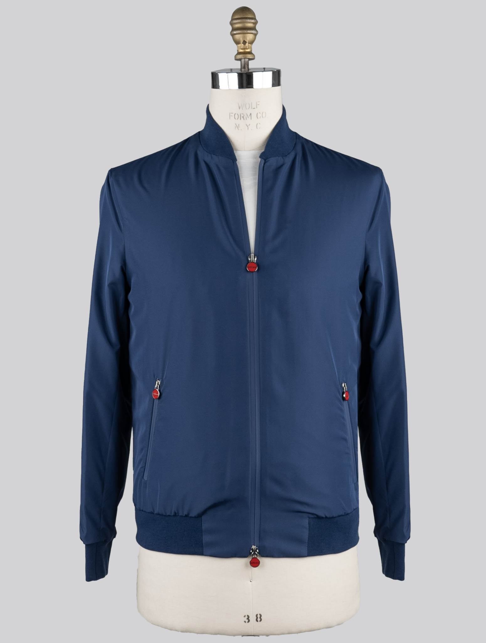 Kiton Blue Pl Coat Style 10