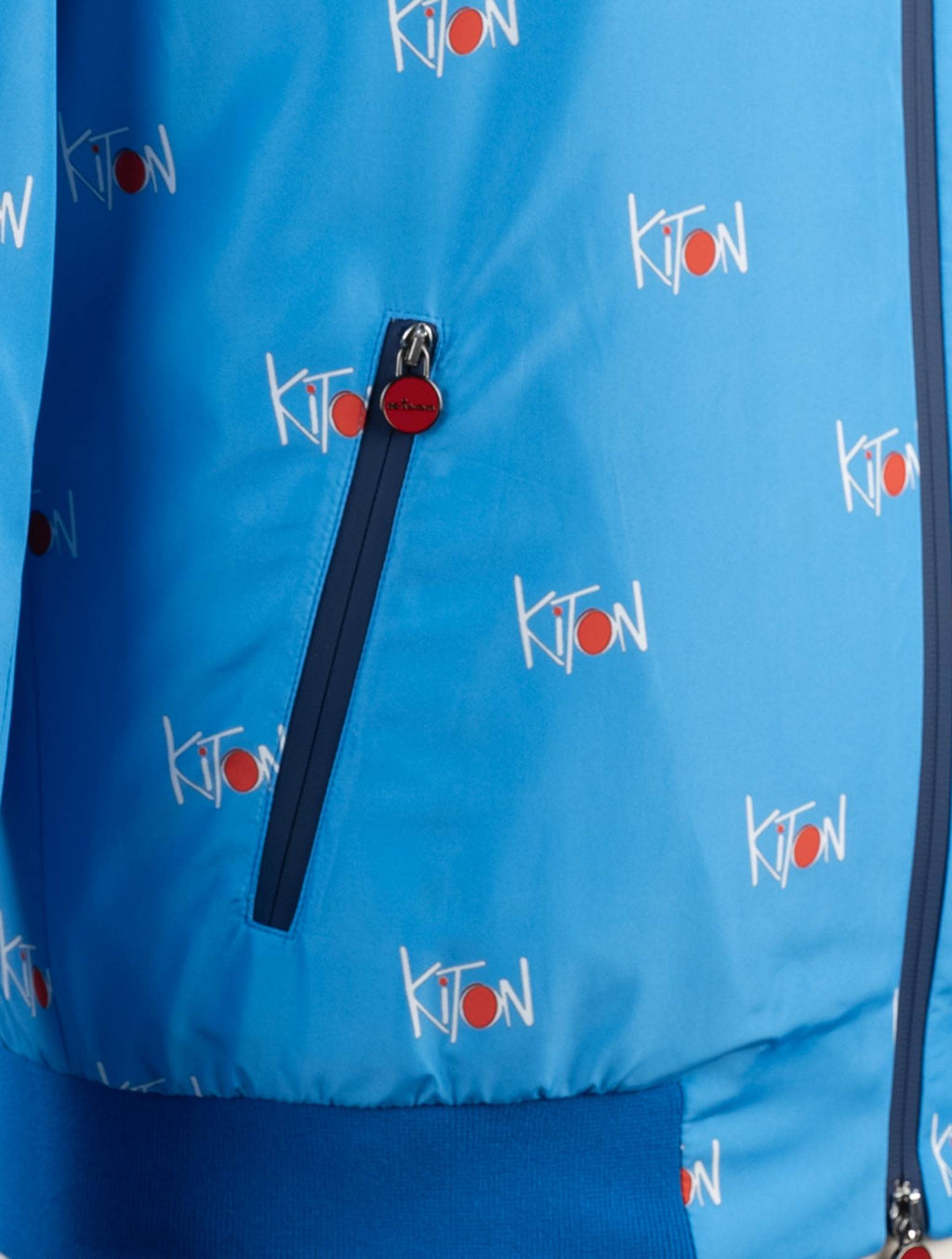 Kiton Light Blue Pl Coat Light Blue - view 4