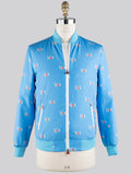 Kiton Light Blue Pl Coat Light Blue