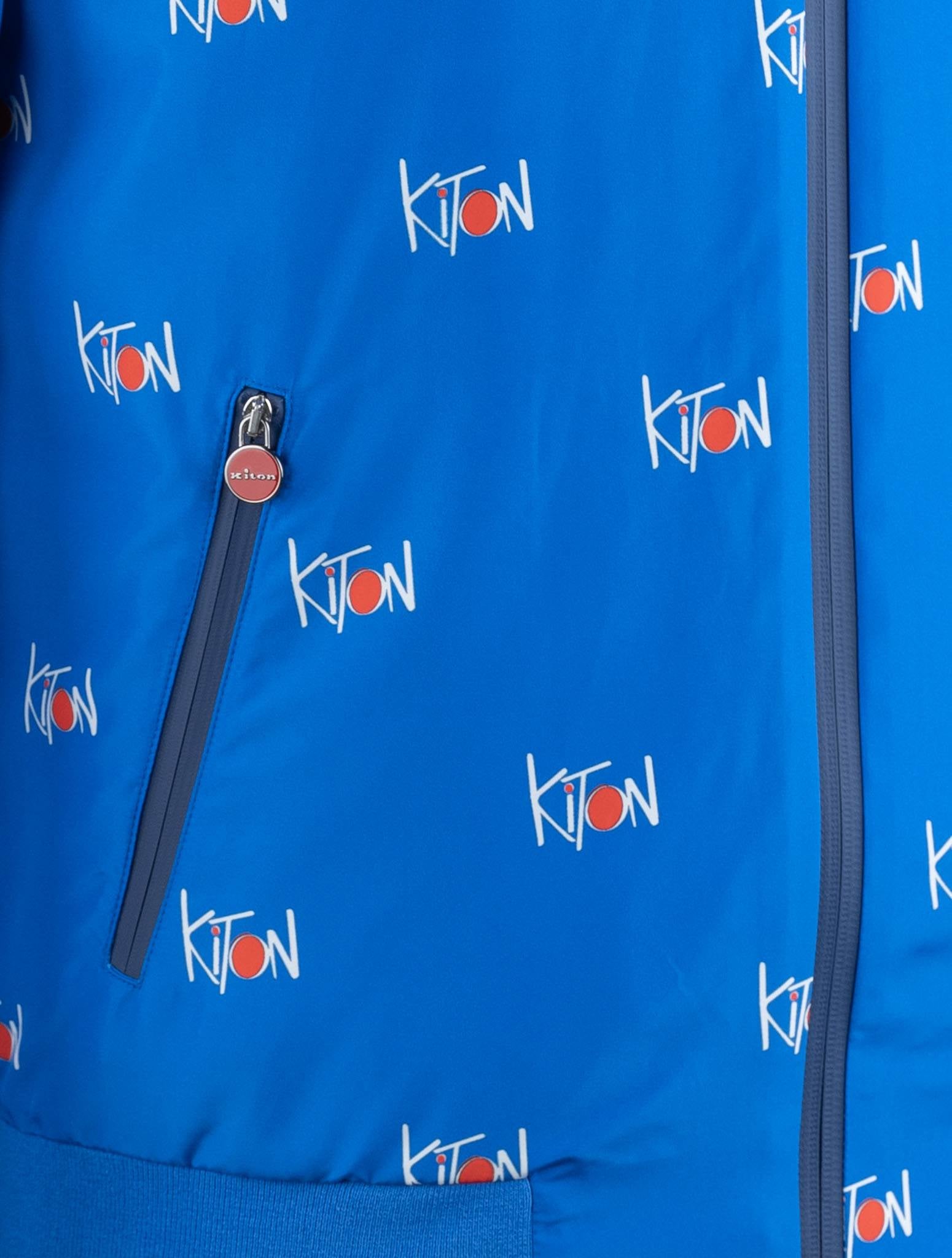 Kiton Blue Pl Coat Blue - view 5