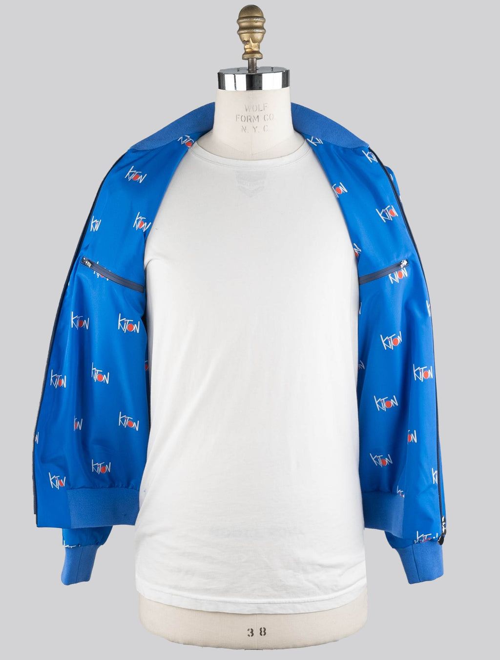 Kiton Blue Pl Coat Blue - view 6