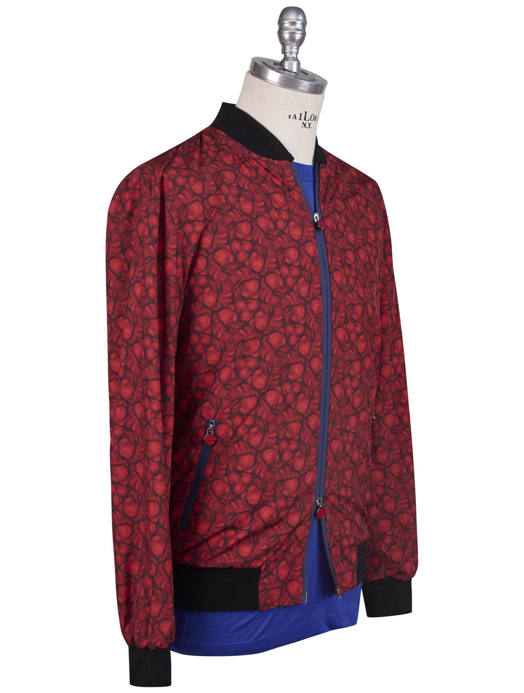 Kiton Red Pl Coat - view 2