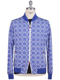 Kiton Blue White Pl Coat