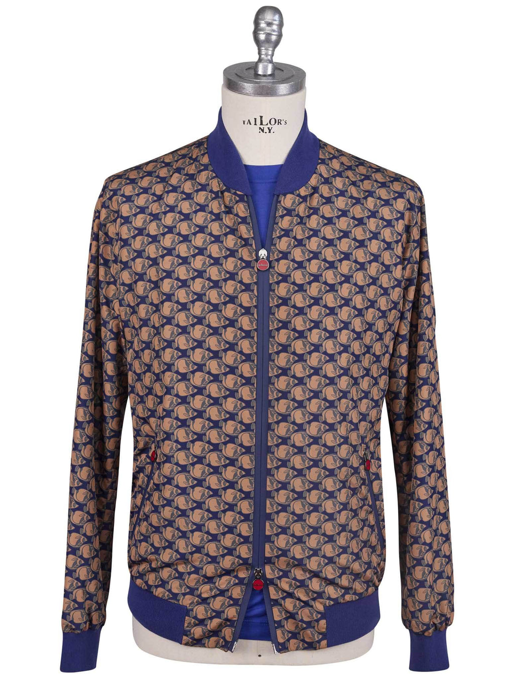 Kiton Multicolor Pl Coat Multicolor