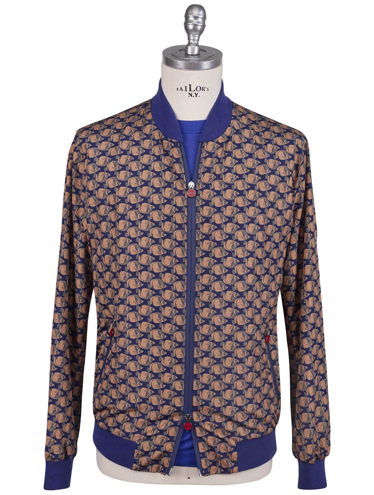 Kiton Multicolor Pl Coat Multicolor