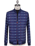 Kiton Blue Pl Coat Blue