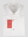 Kiton White Cotton Shirt
