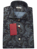 Kiton Multicolor Cotton Shirt Multicolor