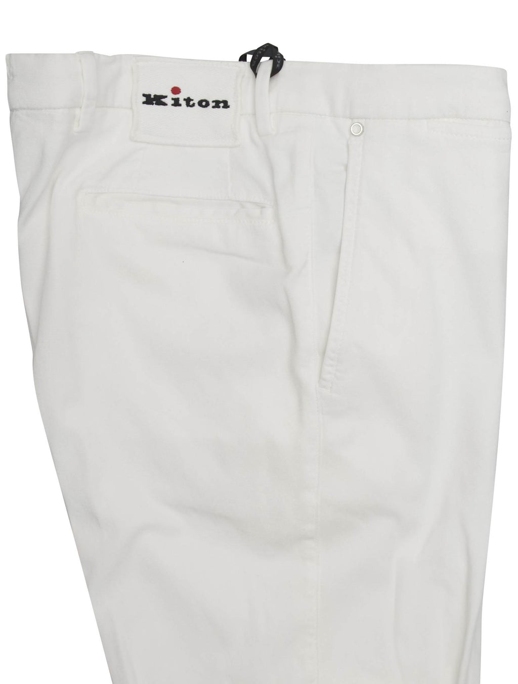 Kiton White Ly Ea Pants - view 3