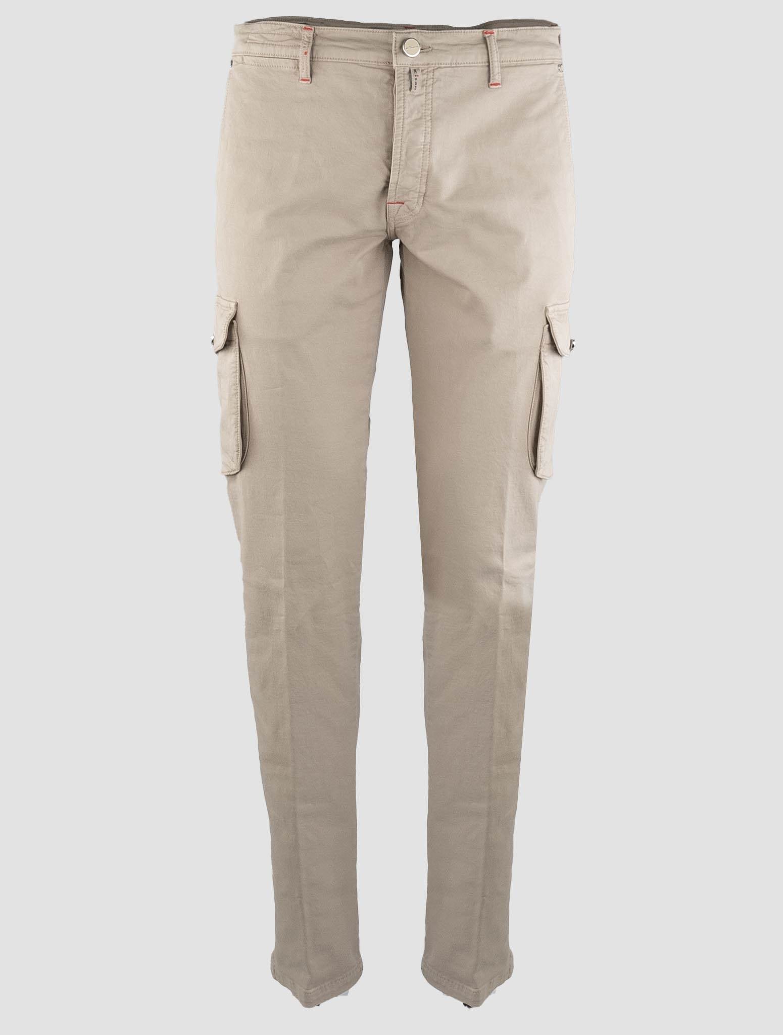 Kiton Beige Cotton Ea Cargo Pants Beige - view 3