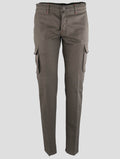 Kiton Brown Cotton Ea Cargo Pant