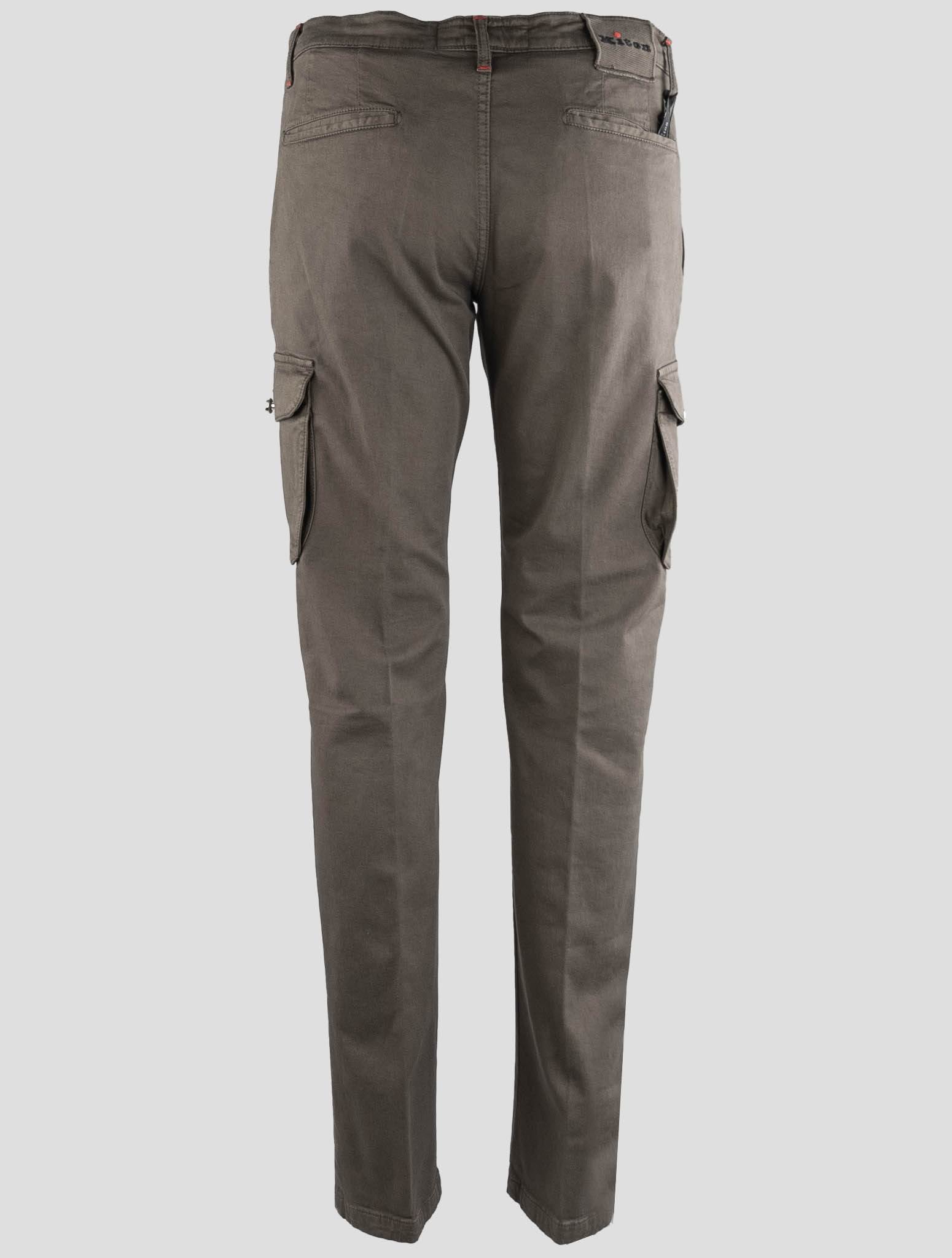 Kiton Brown Cotton Ea Cargo Pant - view 3