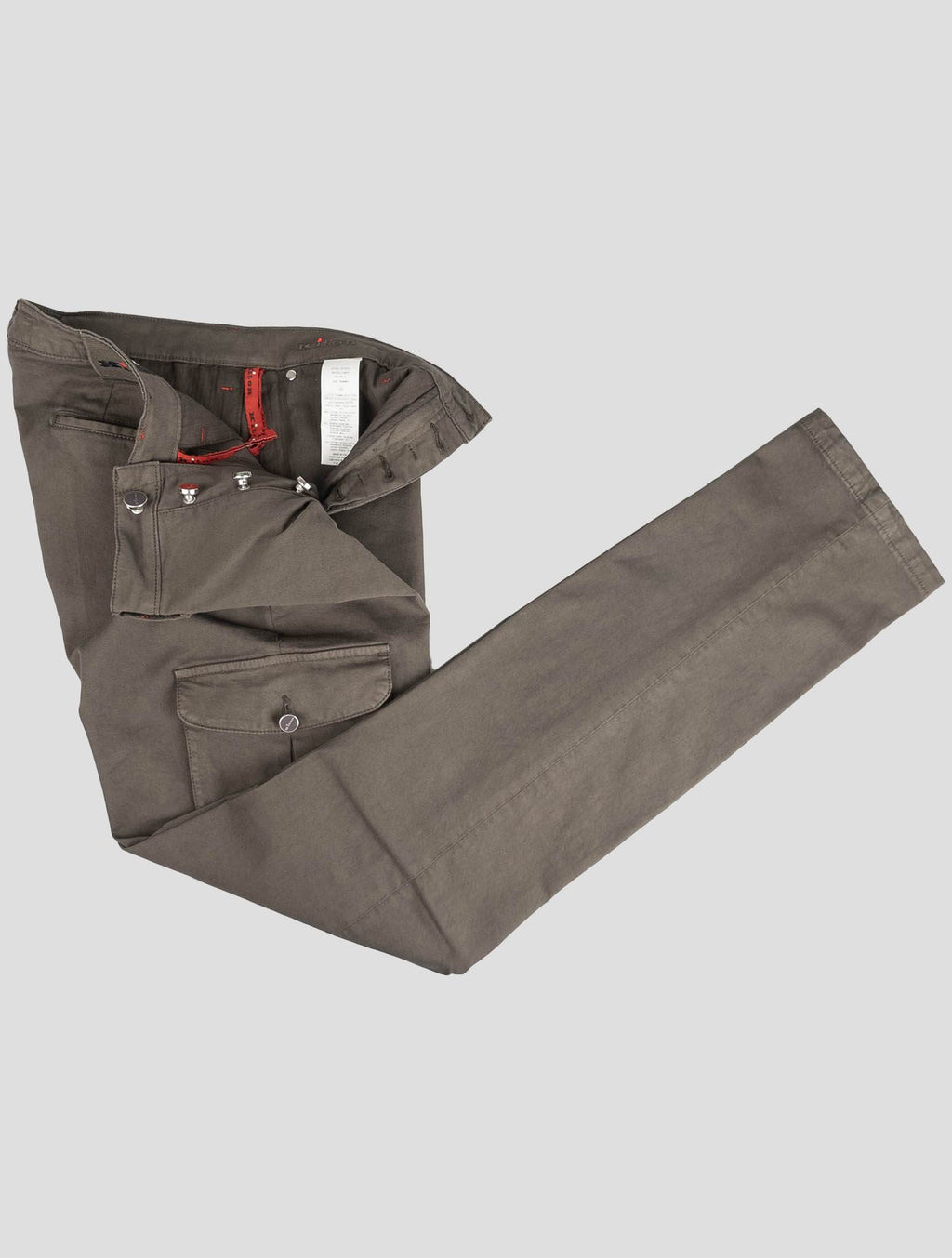 Kiton Brown Cotton Ea Cargo Pant - view 6
