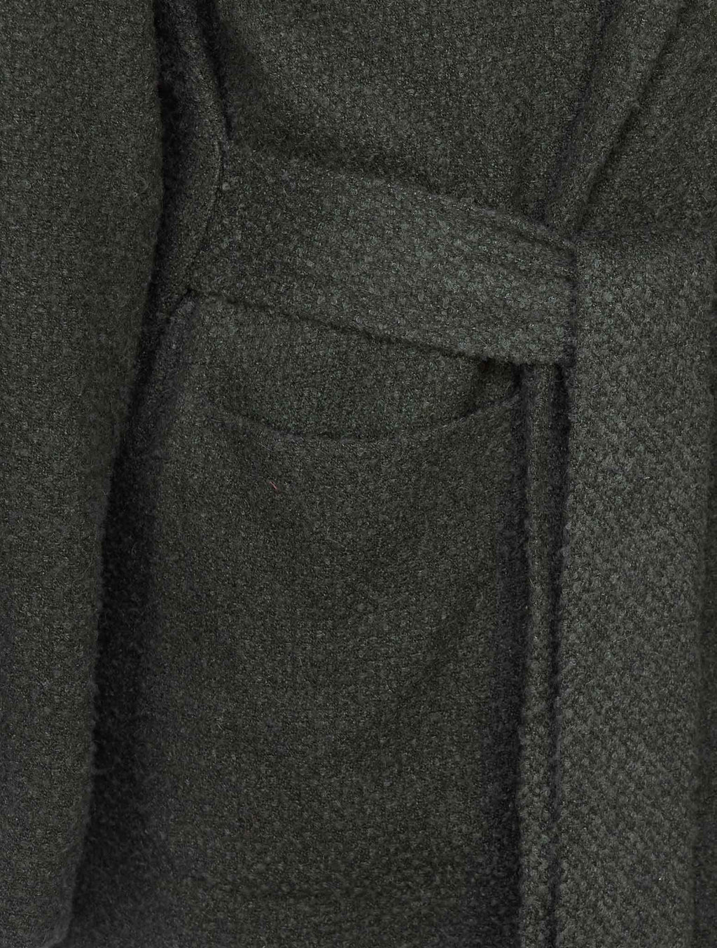 Kiton Green Cashmere Silk Cammello Virgin Wool Ea Dressing Gown - view 6
