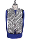 Kiton Black White Pl Vest
