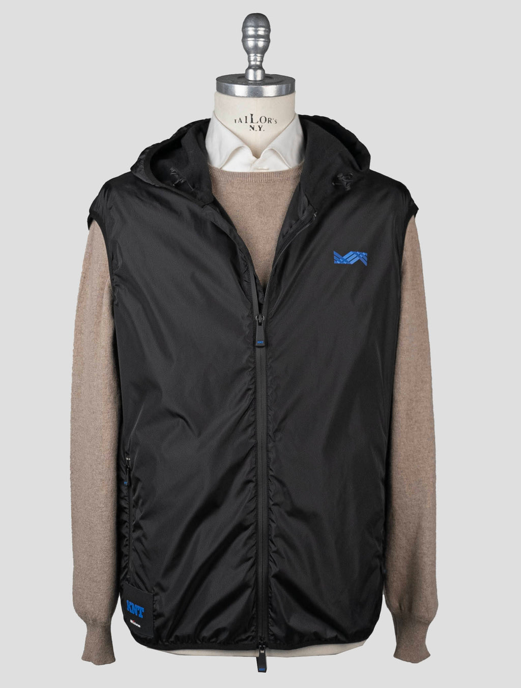 Kiton Knt Black Cotton Pa Ea Vest Black - view 6