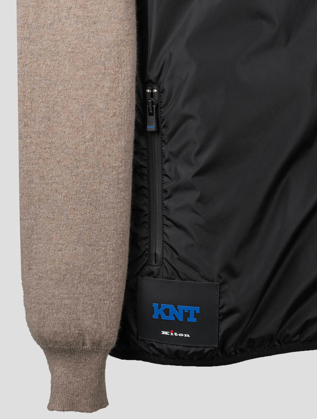 Kiton Knt Black Cotton Pa Ea Vest Black - view 3