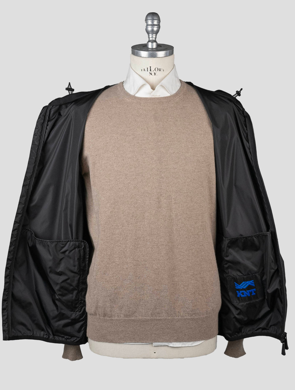 Kiton Knt Black Cotton Pa Ea Vest Black - view 5