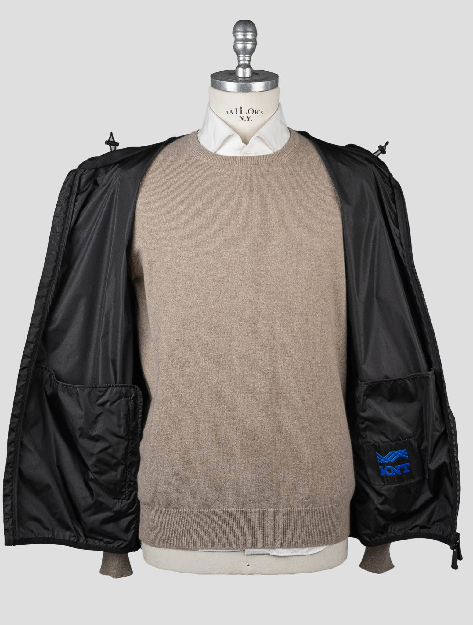 Kiton Knt Black Cotton Pa Ea Vest Black - view 5