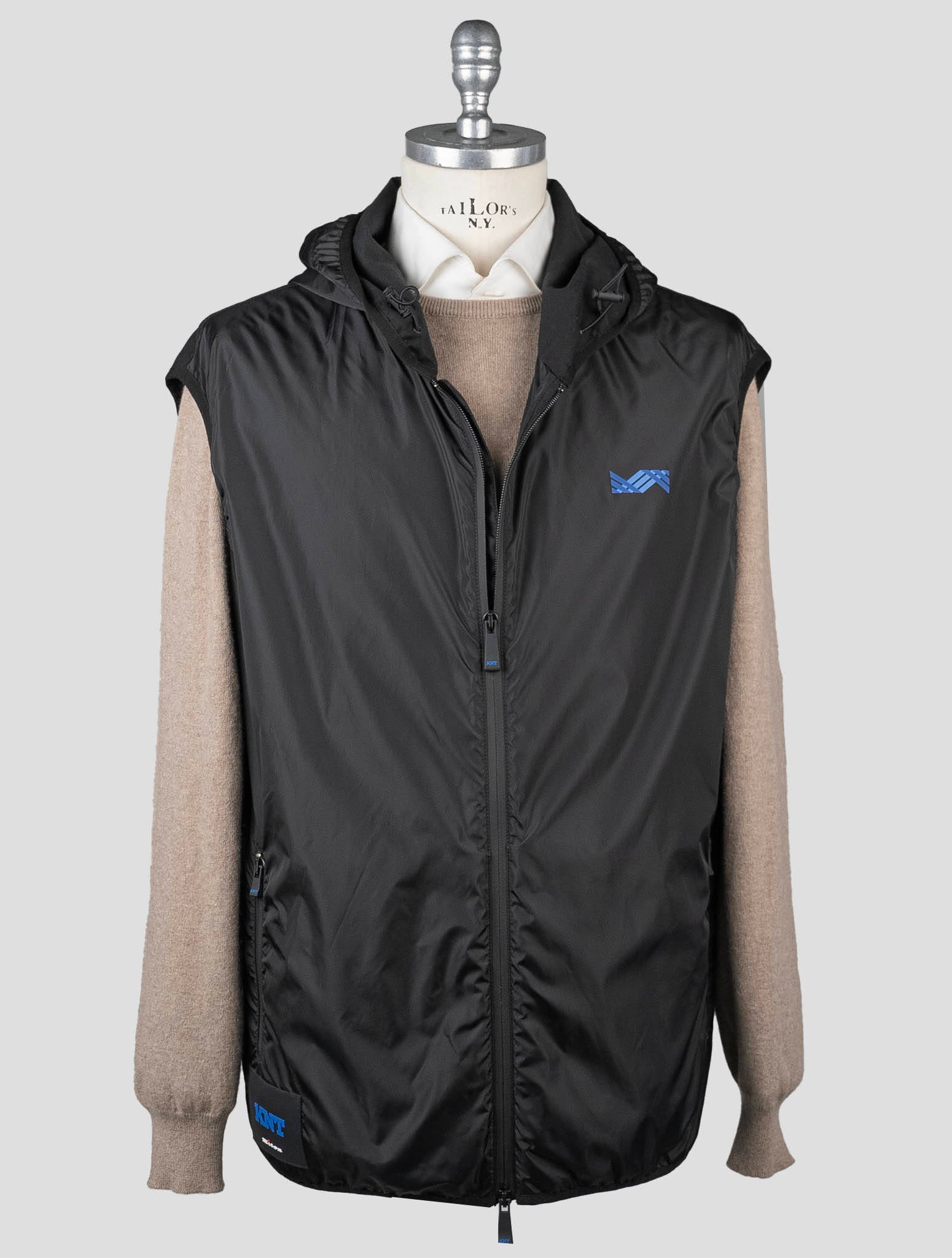 Kiton Knt Black Cotton Pa Ea Vest Black - view 7