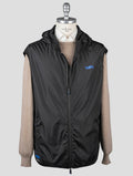 Kiton Knt Black Cotton Pa Ea Vest Black