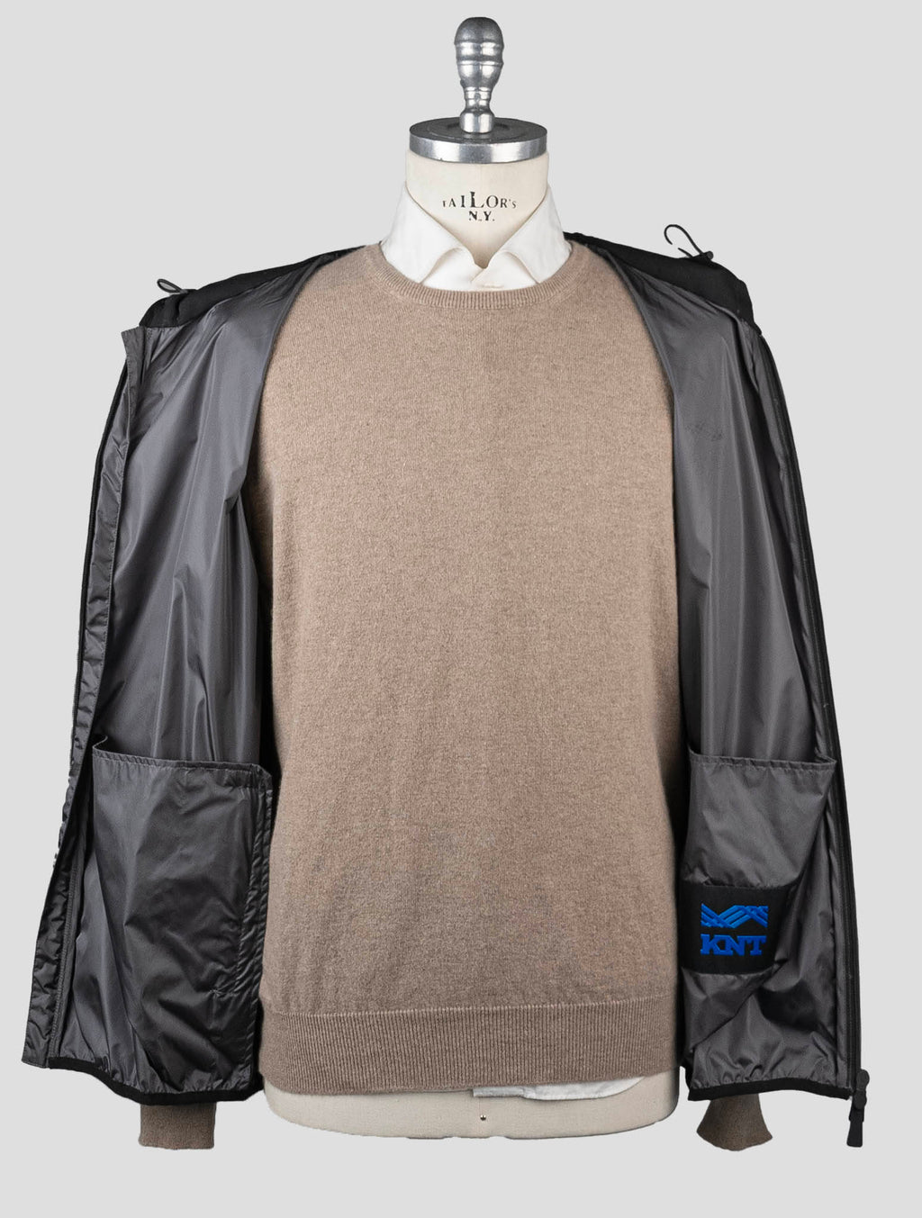 Kiton Knt Gray Black Pa Vest - view 10
