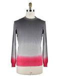 Kiton Multicolor Cashmere Silk Sweater Crewneck Multicolor