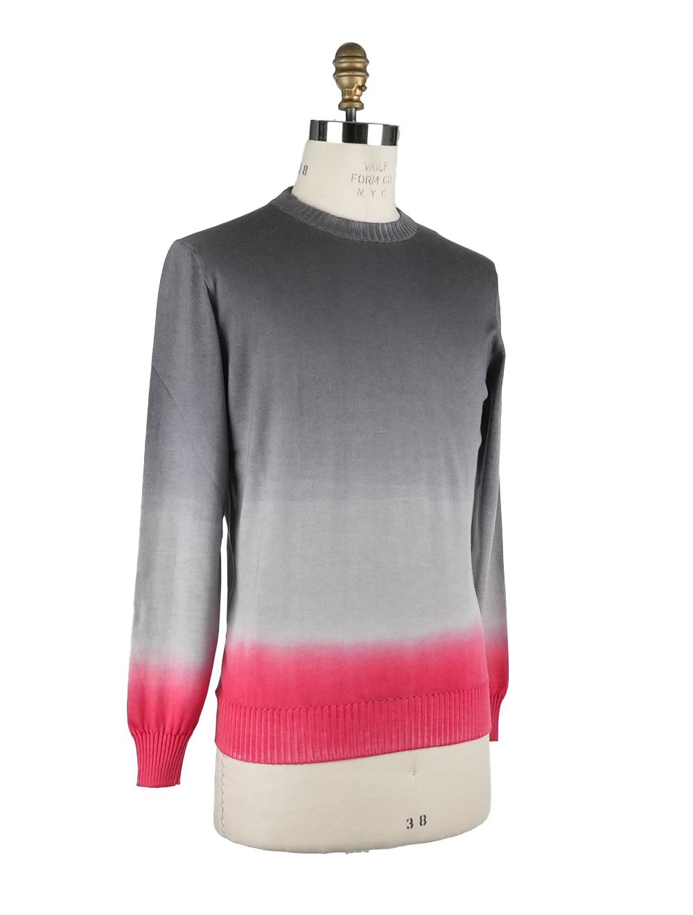 Kiton Multicolor Cashmere Silk Sweater Crewneck Multicolor - view 2