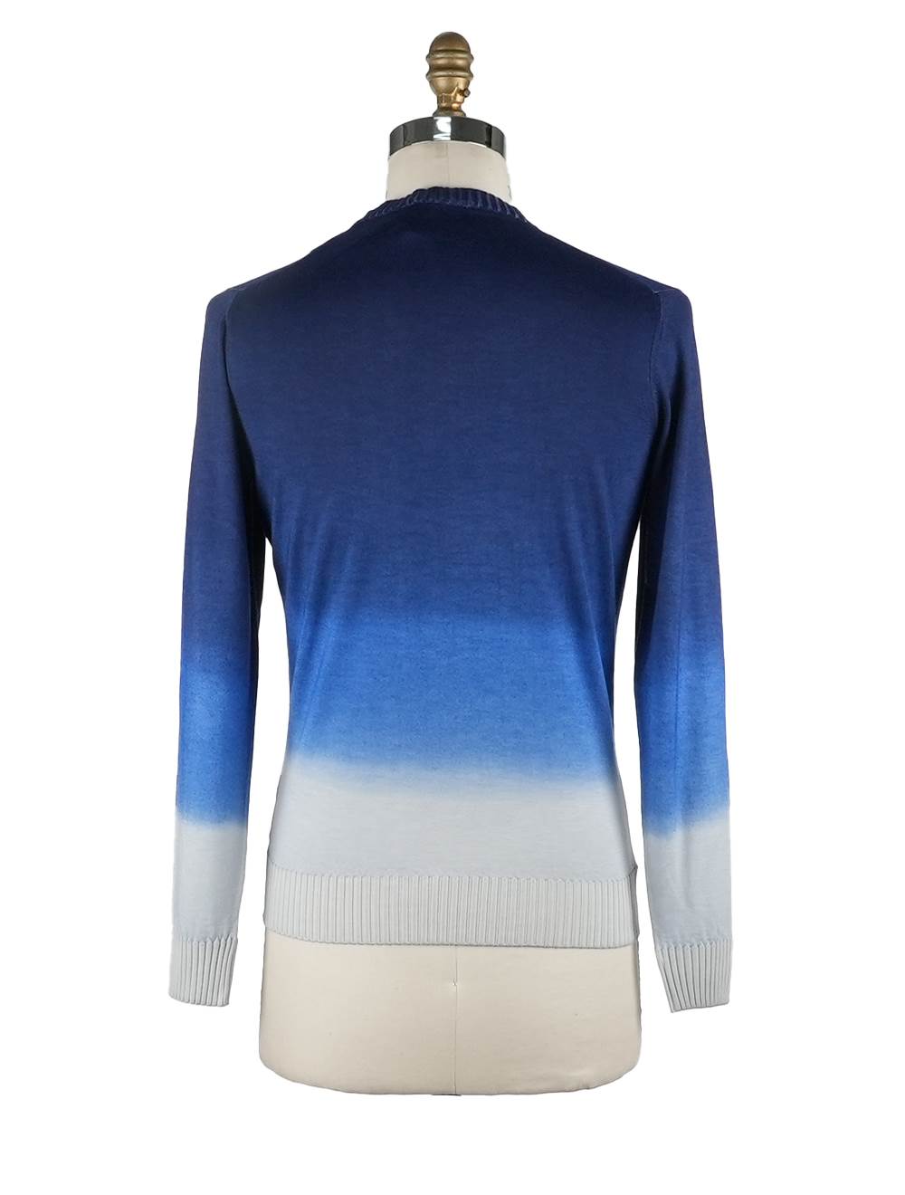 Kiton Multicolor Cashmere Silk Sweater Crewneck Multicolor - view 3
