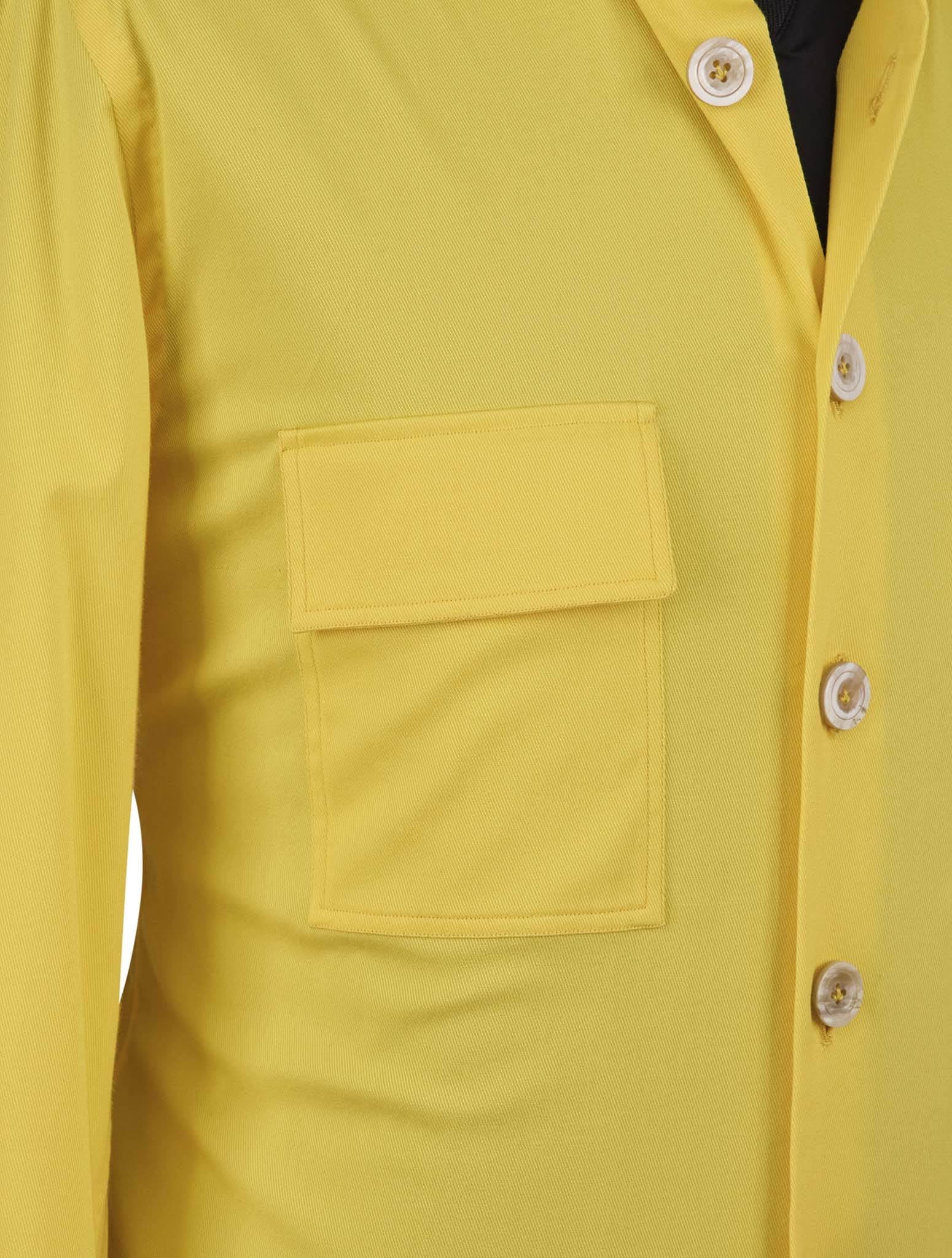 Kiton Yellow Lyocell Ea Shirt - view 5