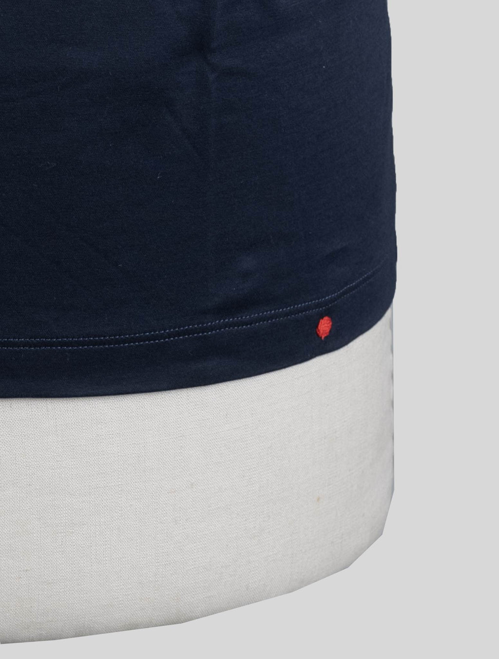 Kiton Blue Cotton T-Shirt Blue - view 4