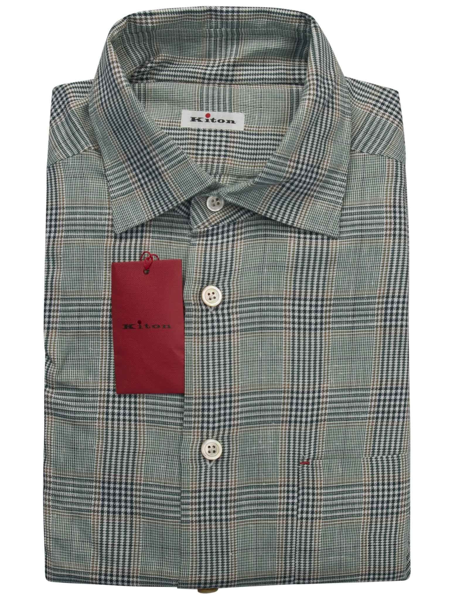 Kiton Multicolor Cotton Shirt Multicolor - view 3